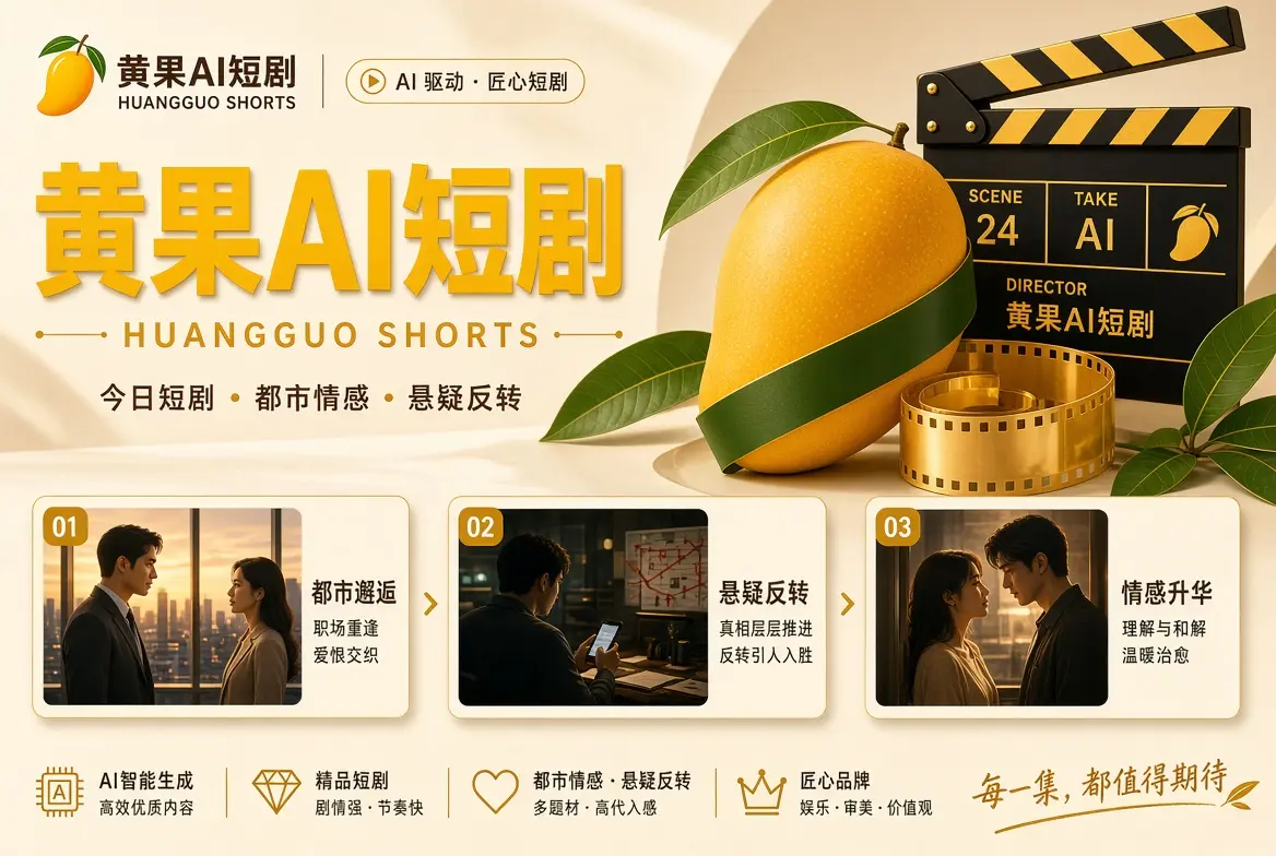 黄果AI短剧主视觉